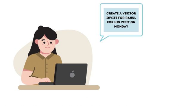 web-based visitor management system